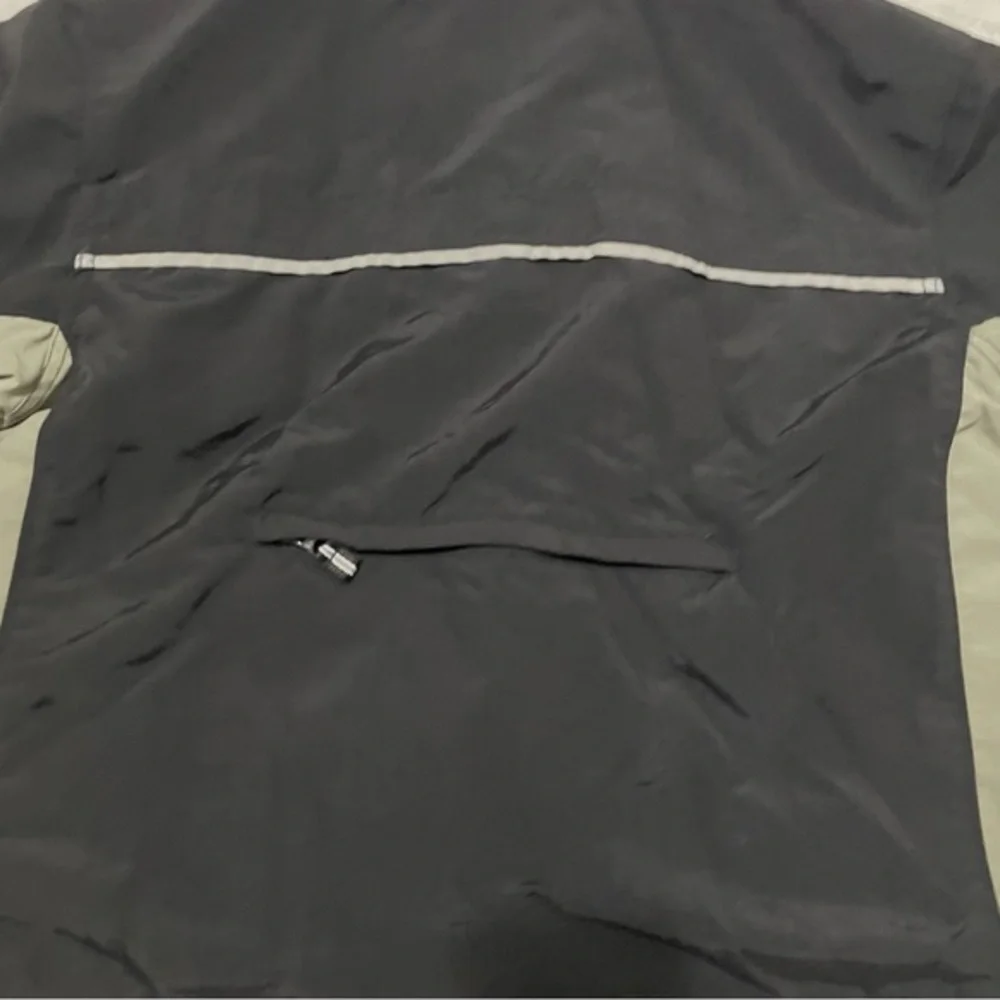 Gap Black Tan Jacket‎ Youth Boys Size XL Hide Away Hood / Many Pockets